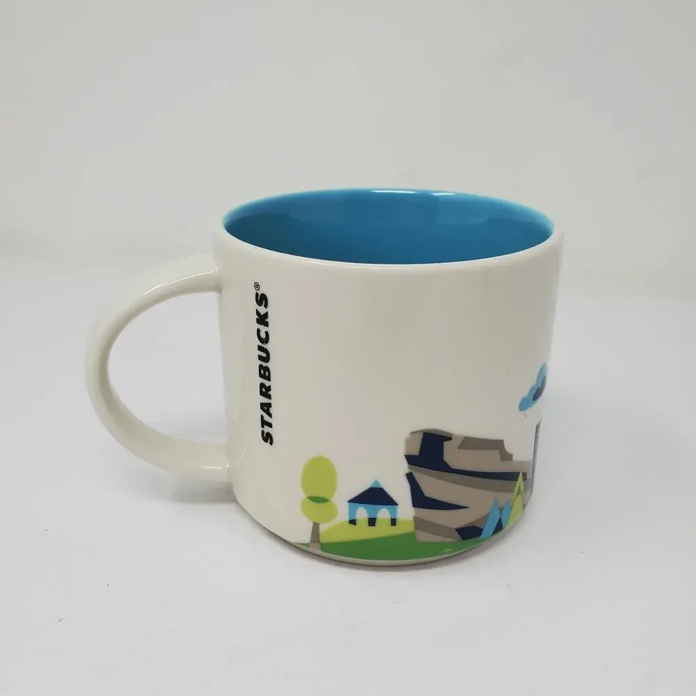 Starbucks Coffee Cup Mug Denver You Are Here Collection 2015 14 Oz Mile High